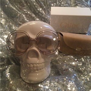 Chloe Pearl Accent Sunglasses CE114SPRL